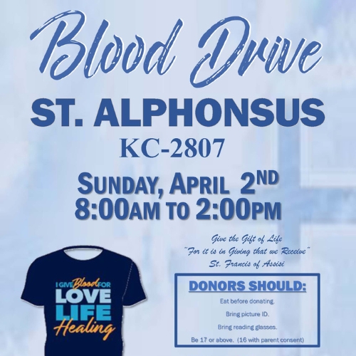 Blood Drive 4/2/23